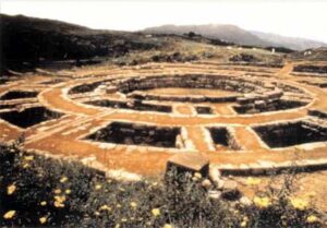 figura 25 - Oroscopo di pietra. Fortezza Inca di Saxahuaman, Cusco (Perù)