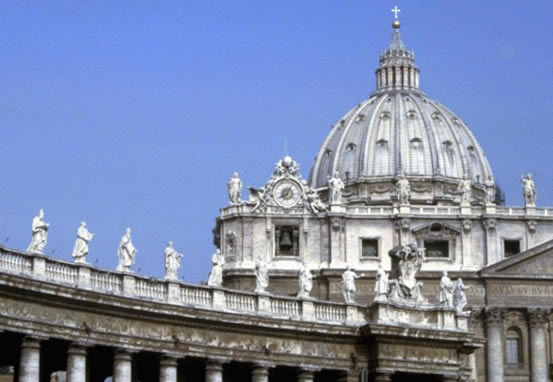 Cupola della basilica di S. Pietro Roma (Italia)