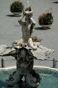 Gian Lorenzo Bernini, Fontana del Tritone, 1637, Roma, Piazza Barberini