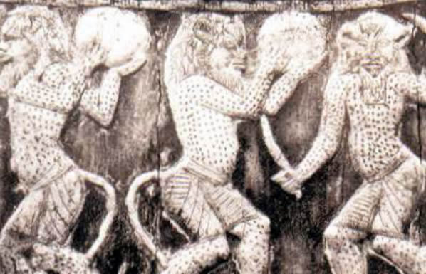 Bes danzanti. 1400 a.c. (Egitto)